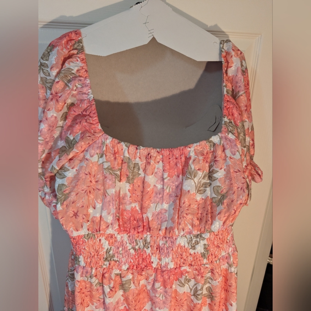 Adelyn Rae Pink Floral Dress - Picture 7 of 10